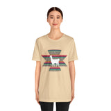 Andean Llama Fiesta Illustration Unisex T-Shirt
