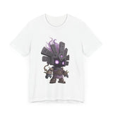 Shadow Aztec God with Glowing Eyes Unisex T-Shirt