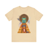 Celestial Aztec Ritual Illustration Unisex T-Shirt