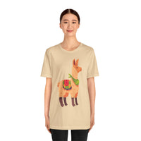 Peru Culture Llama Graphic Unisex T-Shirt