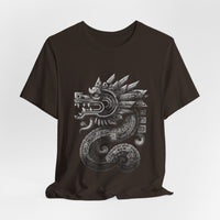 Aztec Serpent Quetzalcoatl Tribal Design Unisex T-Shirt