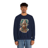 Maya Warrior Watercolor Portrait Unisex Hoodie