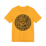 Aztec Totem Mesoamerican Art Illustration Unisex T-Shirt