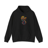 Aztec Serpent God Quetzalcoatl Modern Tribal Style Unisex Hoodie