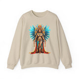 Wonder Aztec Queen Warrior Illustration Unisex Sweatshirt