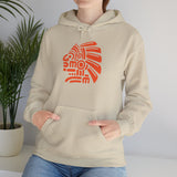 PreColumbian Aztec Head Icon Unisex Hoodie