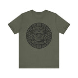 Aztec Totem Mesoamerican Art Illustration Unisex T-Shirt