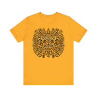 Mythic Mayan God Symbol Unisex T-Shirt