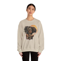 Aztec Jaguar Priestess Oracle Unisex Sweatshirt