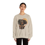 Aztec Jaguar Priestess Oracle Unisex Sweatshirt