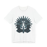 Aztec Warrior Duel Obsidian Glyph Style Unisex T-Shirt