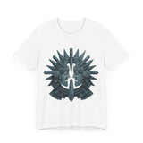 Aztec Warrior Duel Obsidian Glyph Style Unisex T-Shirt