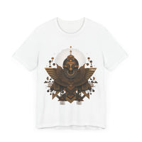 Viracocha Sacred Glyph Abstract Crown Symbol Unisex T-Shirt
