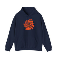 PreColumbian Aztec Head Icon Unisex Hoodie
