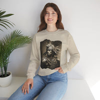 Vintage Inca Warrior Sepia Portrait Unisex Sweatshirt