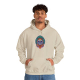Aztec Indian Death Skull Tattoo Style Unisex Hoodie