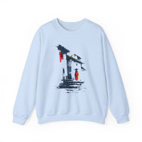 Cuzco Steps Heritage Minimalist Art Unisex Sweatshirt