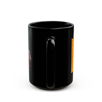 Maya Culture Profile Portrait Black Mug