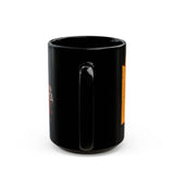 Maya Culture Profile Portrait Black Mug
