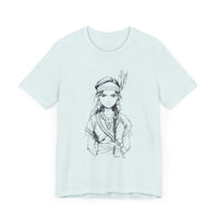 Inca Warrior Girl Bold Andean Spirit Design Unisex T-Shirt