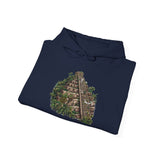 Mayan Jungle Pyramid Ruins Graphic Unisex Hoodie