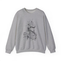 Young Jaguar Warrior Sketch Unisex Sweatshirt