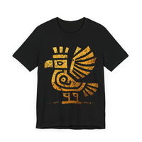 Golden Condor Tribal Petroglyph Style Unisex T-Shirt