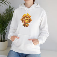 Chibi Inti Inca Sun God Cartoon Style Unisex Hoodie