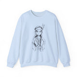 Inca Warrior Girl Bold Andean Spirit Design Unisex Sweatshirt