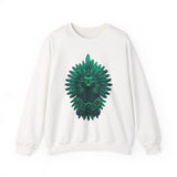Quetzalcoatl Feathered Serpent God Dark Portrait Unisex Sweatshirt