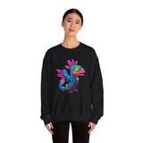 Colorful Aztec Lizard Unisex Sweatshirt