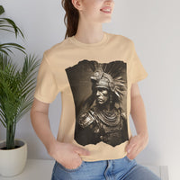 Vintage Inca Warrior Sepia Portrait Unisex T-Shirt