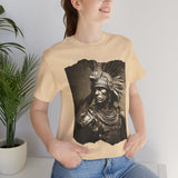 Vintage Inca Warrior Sepia Portrait Unisex T-Shirt