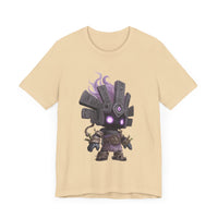 Shadow Aztec God with Glowing Eyes Unisex T-Shirt