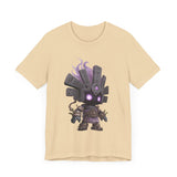 Shadow Aztec God with Glowing Eyes Unisex T-Shirt