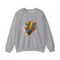 Maya Corn Mural Street Art Unisex Sweatshirt