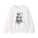 Fierce Inca Warrior Ink Illustration Unisex Sweatshirt