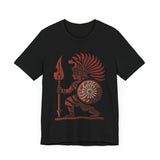 Young Warrior Glyph Pre-Hispanic Style Unisex T-Shirt