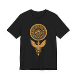 Shadow Phoenix Tribal Emblem Illustration Unisex T-Shirt