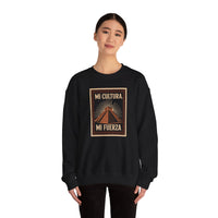 Mayan Pyramid Chichen Itza – Mi Cultura Mi Fuerza Unisex Sweatshirt