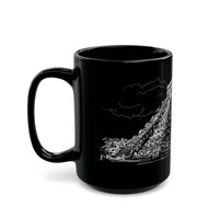 Chichén Itzá Kukulkán Step Pyramid Black Mug