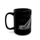 Chichén Itzá Kukulkán Step Pyramid Black Mug