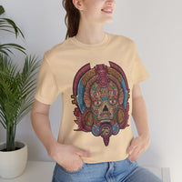 Aztec Skull of Eternity Illustration Unisex T-Shirt