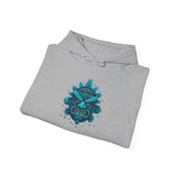 Tlaloc Rain God Tribal Glyph Style Unisex Hoodie