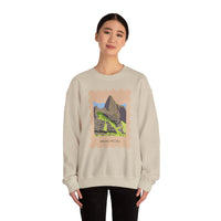 Stamp Machu Picchu Peru Unisex Sweatshirt