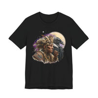 Ancient Inca Shaman with Condor Companion Unisex T-Shirt