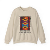 Indigenous Andean Geometric Textile Pattern Unisex Sweatshirt