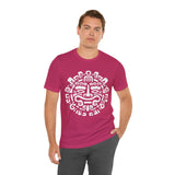 Andean Dual God Symmetry Tribal Glyph Style Unisex T-Shirt
