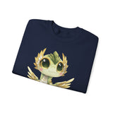 Chibi Quetzalcoatl Feathered Serpent Unisex Sweatshirt