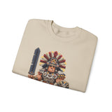 Aztec Blade Hero Pixel Art Unisex Sweatshirt